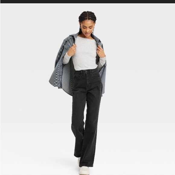 NWT Universal Thread High Rise Flare Jeans size 8 - Picture 3 of 8